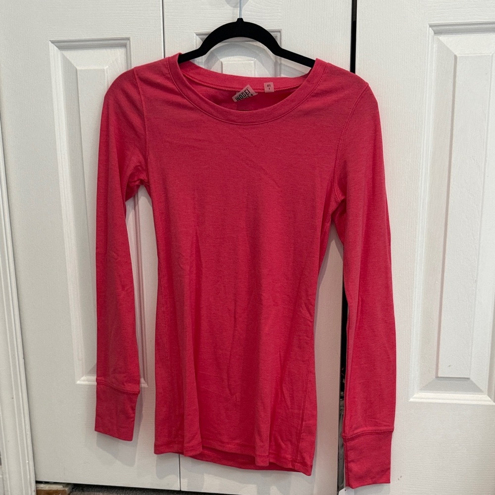 Make + Model Vibrant Pink Long-Sleeve